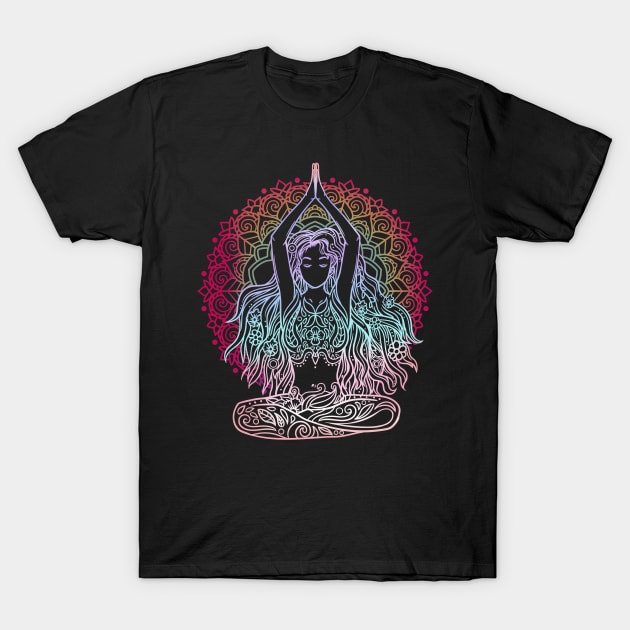 Yoga T-Shirt by KAWAIITEE